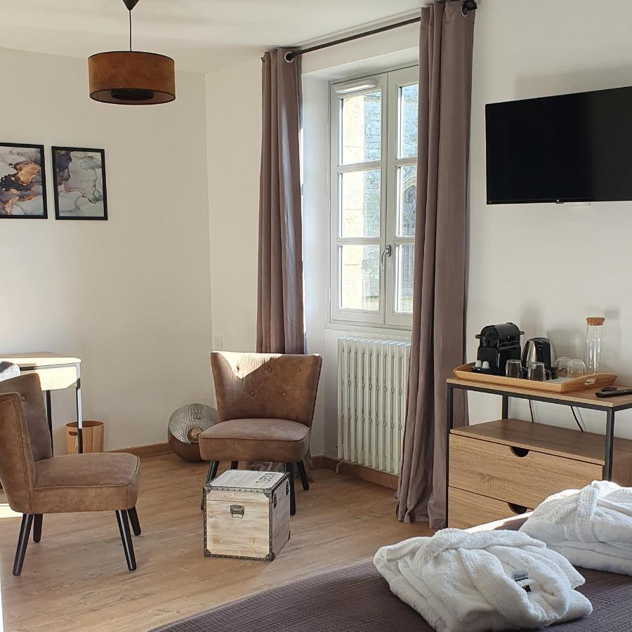 Ty Keluen Hotel Guern Buitenkant foto